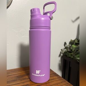 Hydraflow Purple Insulated Water Bottle - 24oz